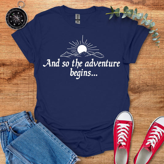 And so the adventure begins ... T-Shirt - Outdoor Collections