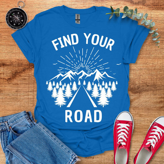 Find your road sunrise version T-Shirt - Outdoor Collections