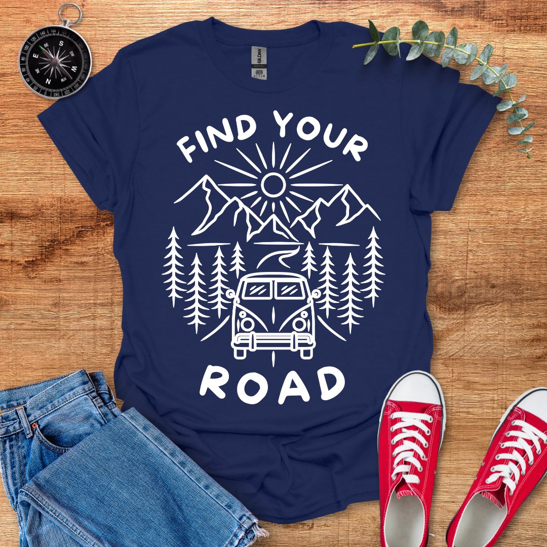 Find your road T-Shirt - Outdoor Collections