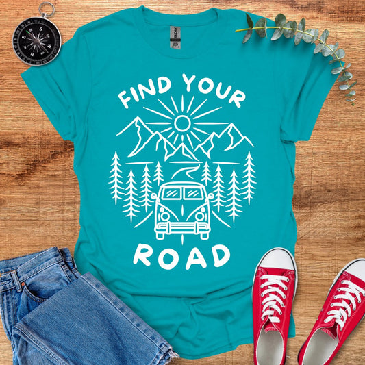 Find your road T-Shirt - Outdoor Collections