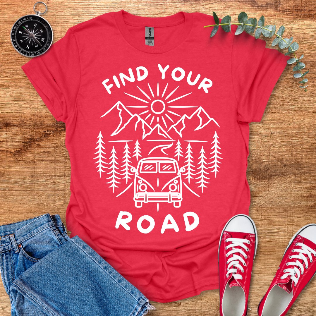 Find your road T-Shirt - Outdoor Collections