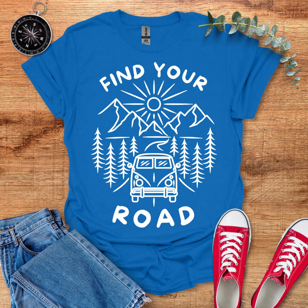 Find your road T-Shirt - Outdoor Collections