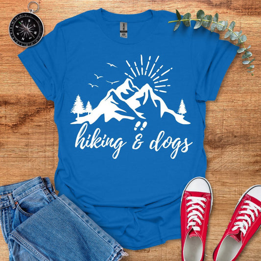 Hiking and dogs T-Shirt - Outdoor Collections