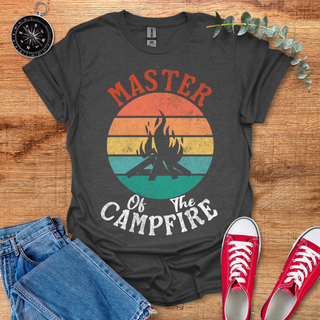 Master of the campfire retro T-Shirt - Outdoor Collections