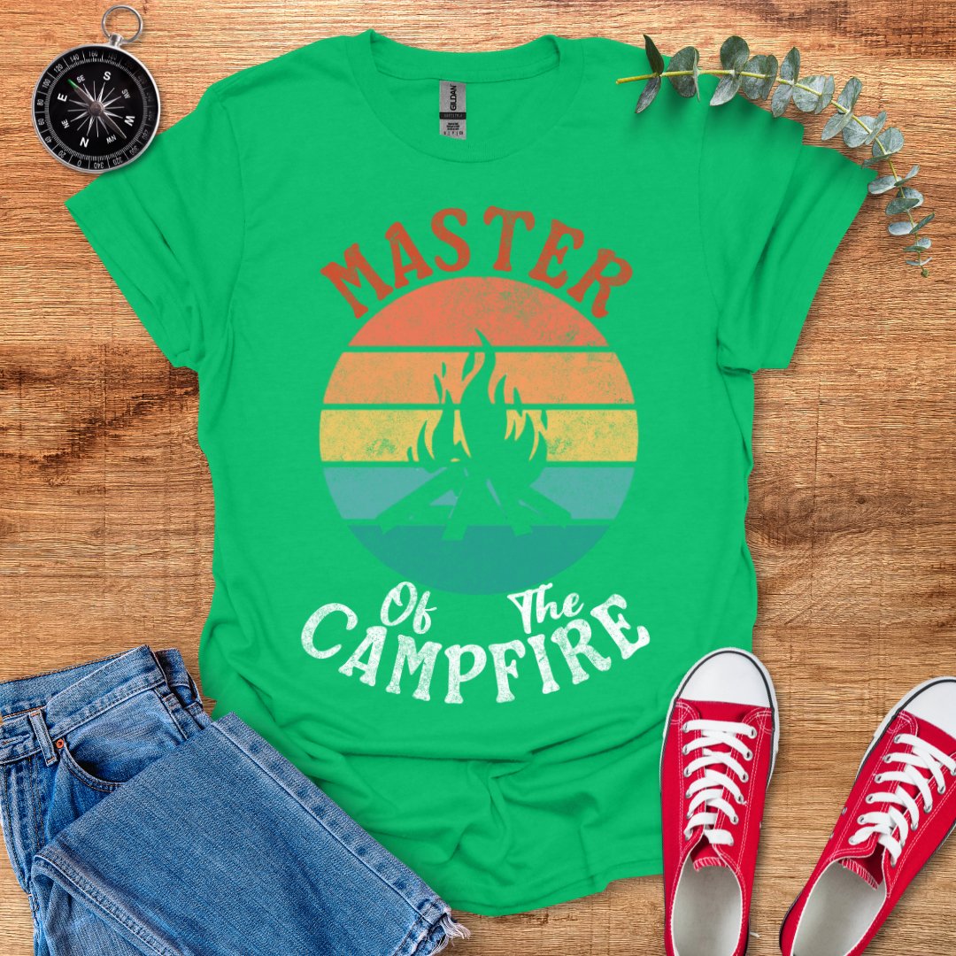 Master of the campfire retro T-Shirt - Outdoor Collections