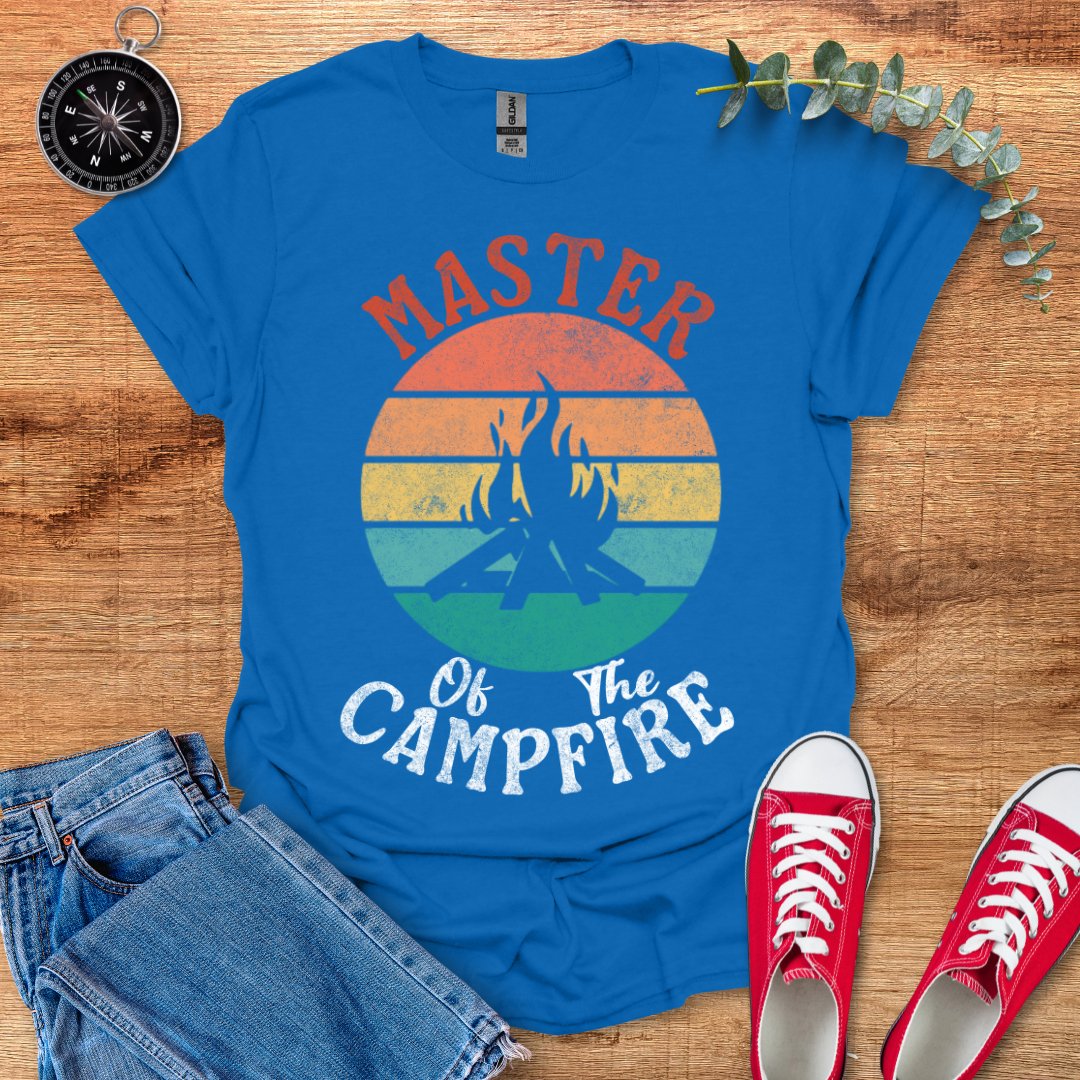 Master of the campfire retro T-Shirt - Outdoor Collections