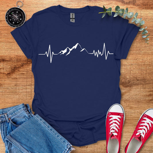 Mountain heartbeat T-Shirt - Outdoor Collections