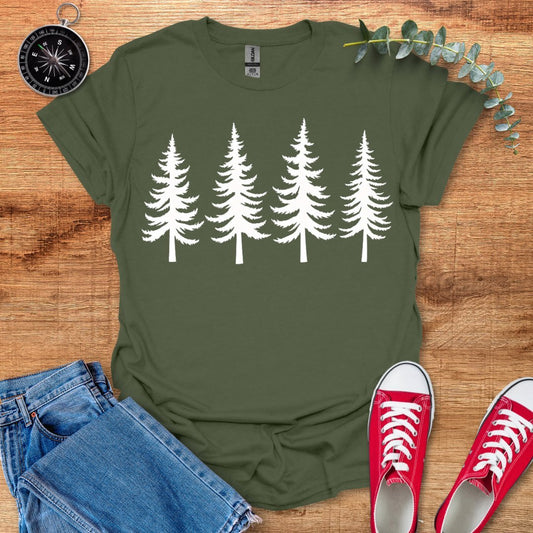 Pine trees T-Shirt - Outdoor Collections