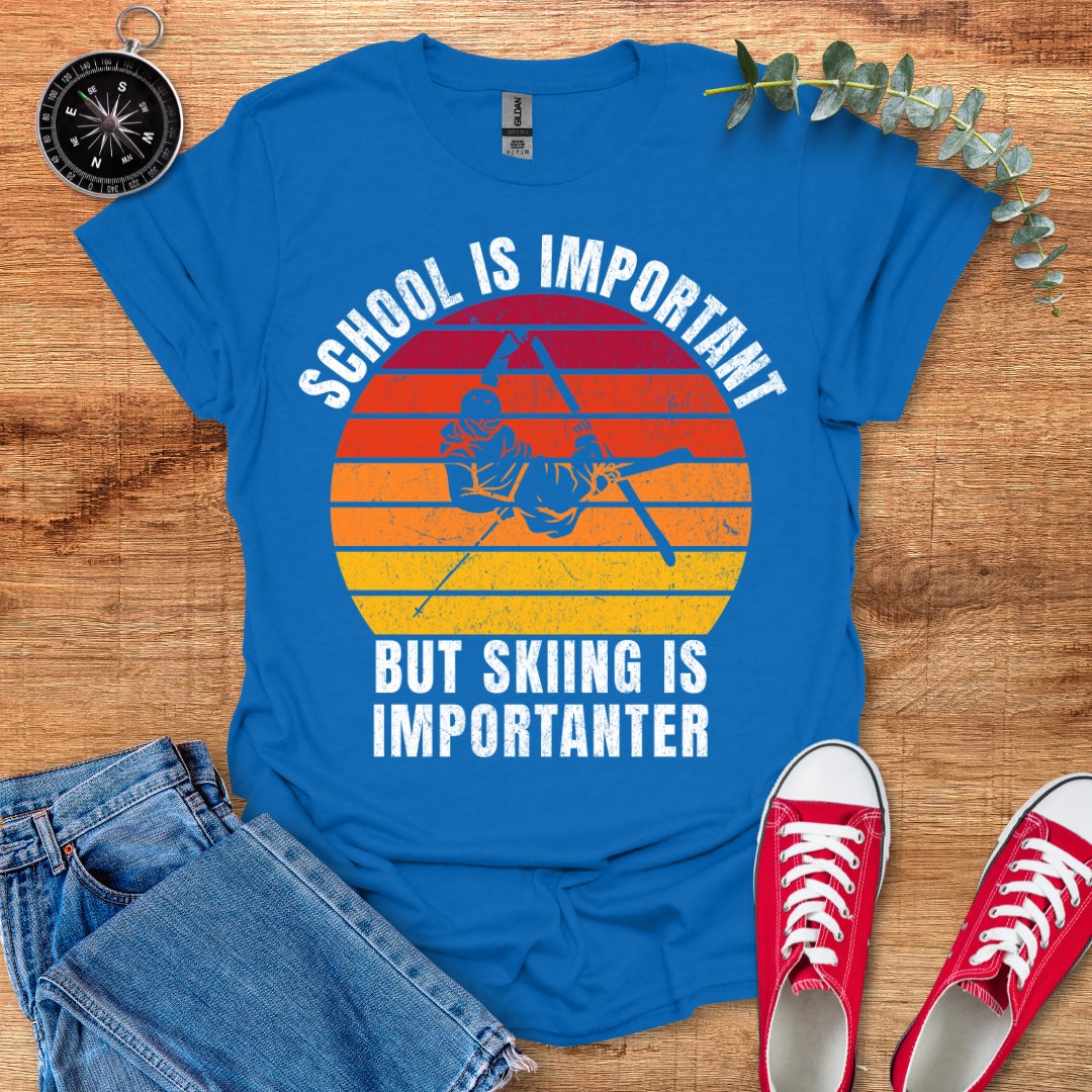 School is important retro T-Shirt - Outdoor Collections