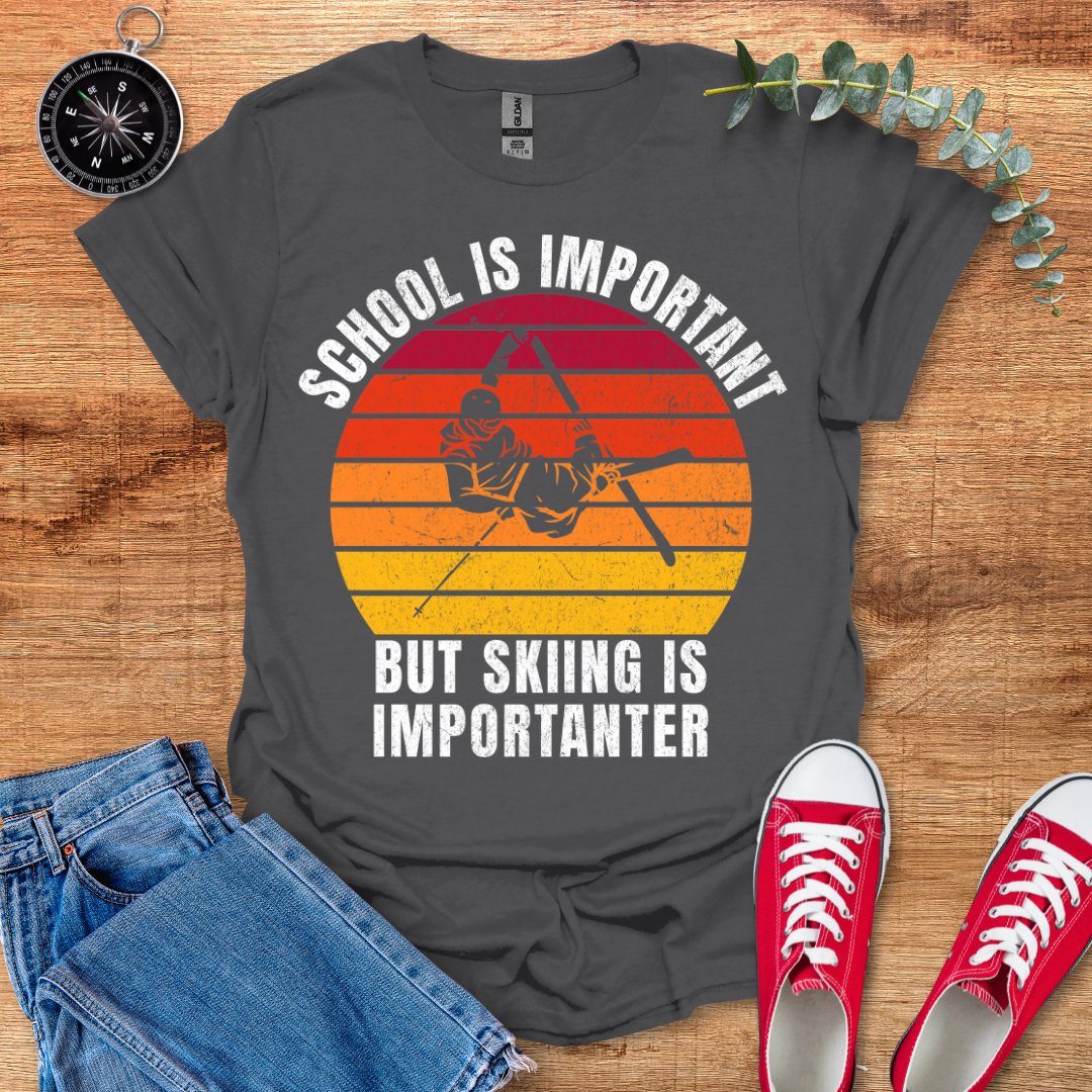 School is important retro T-Shirt - Outdoor Collections