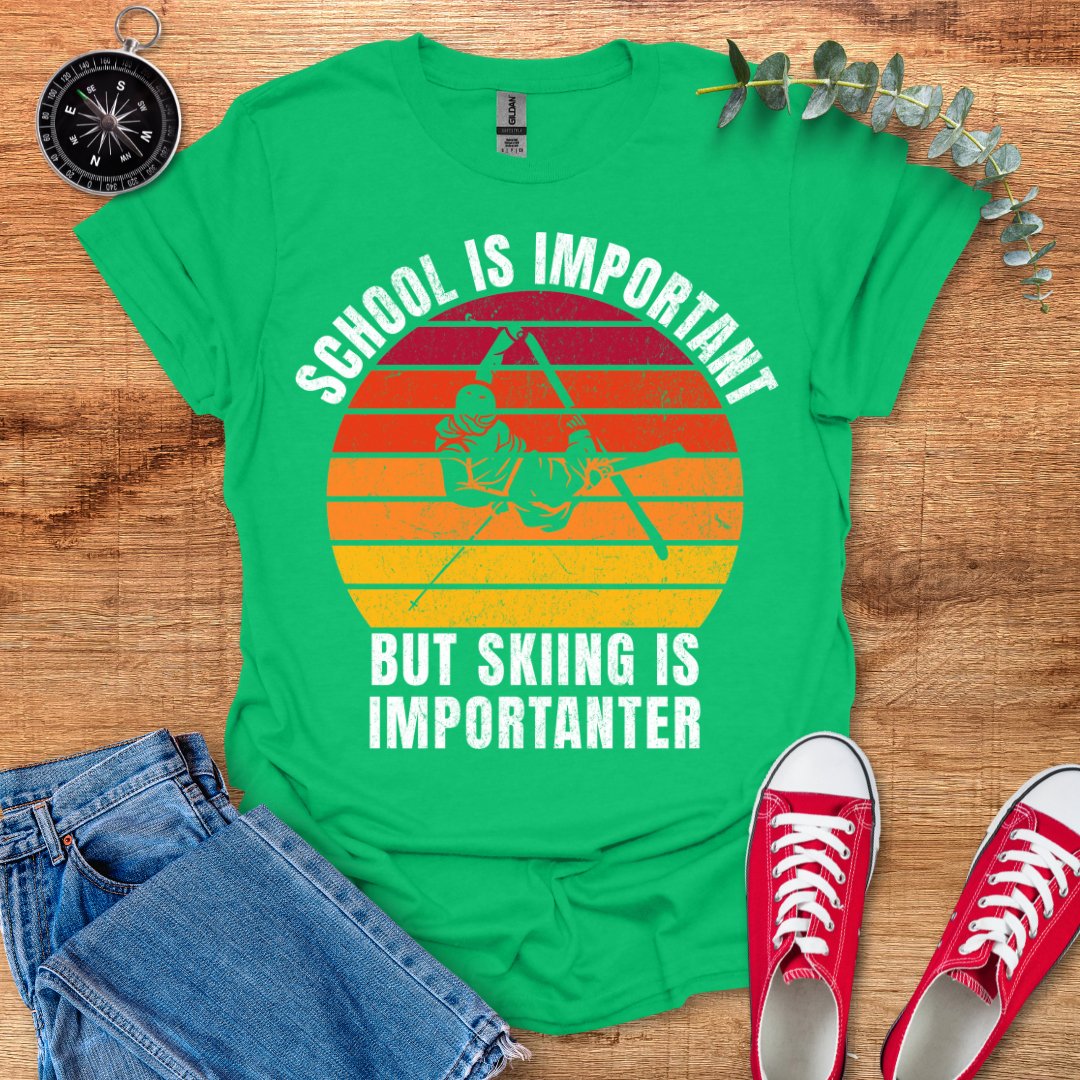 School is important retro T-Shirt - Outdoor Collections