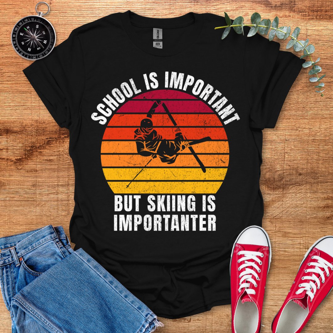 School is important retro T-Shirt - Outdoor Collections